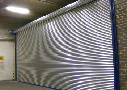 galvanised steel shutter doors