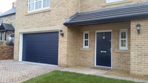 anthracite garage door